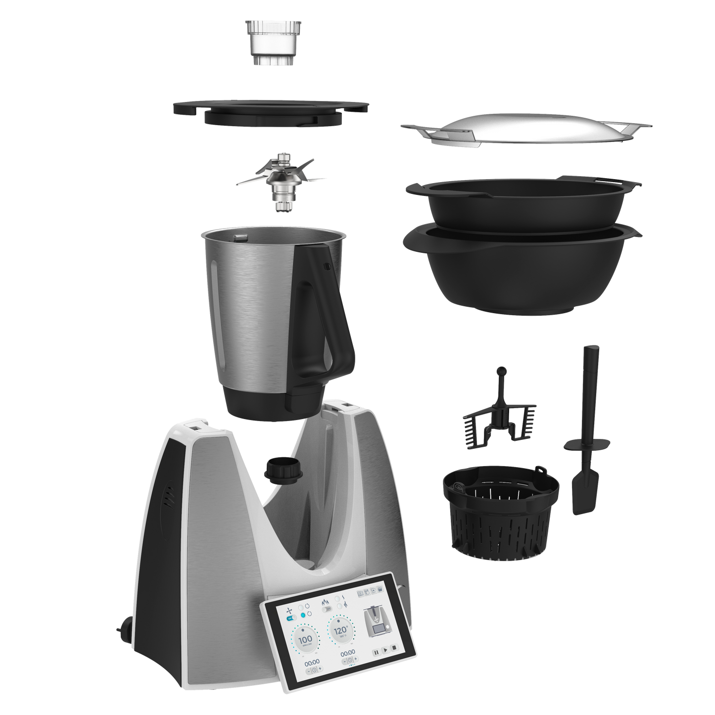 7'' Screen Smart Cooking Machine-Europe standard (KE-7001）